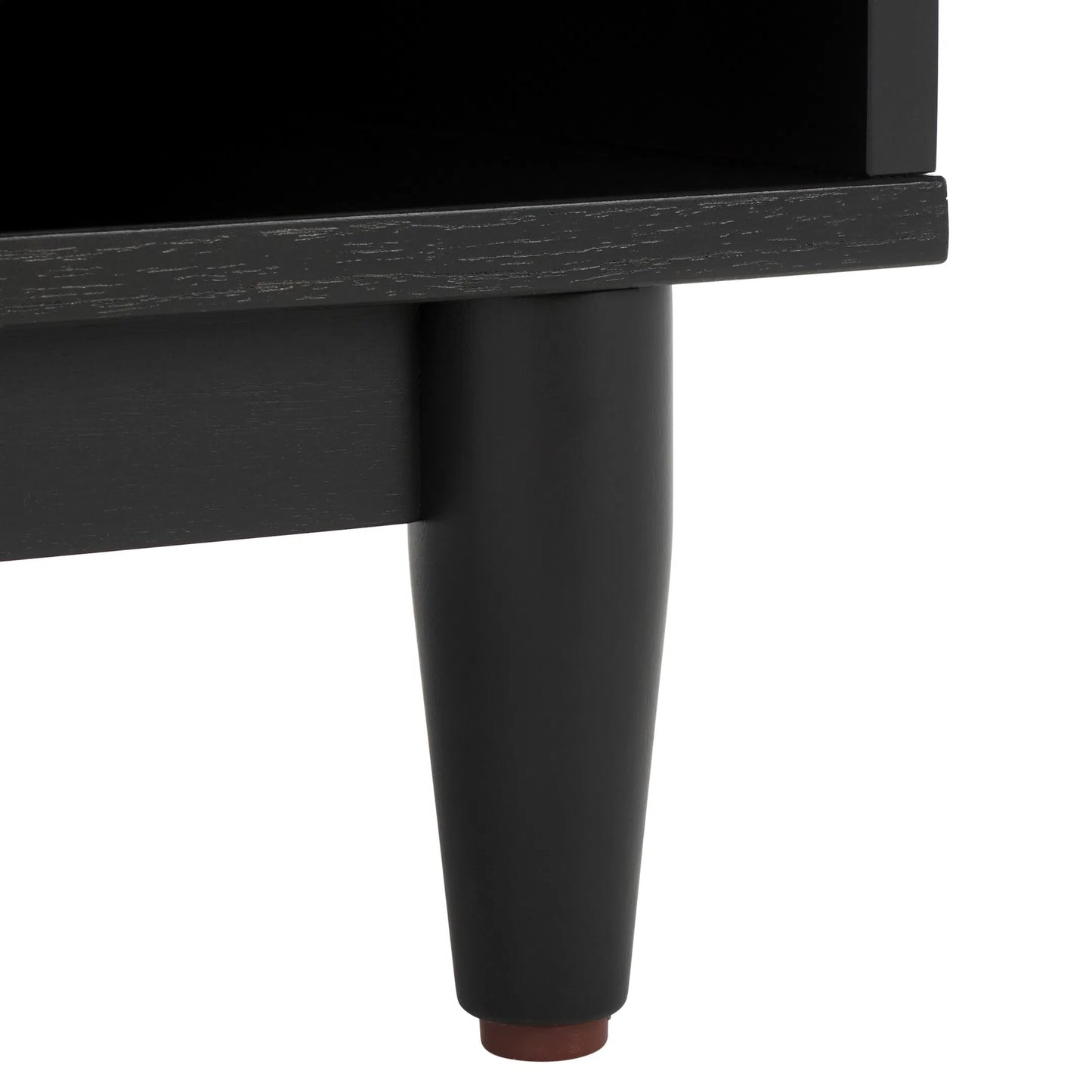 013 SI-2372793 | Closeup | Bremer Banana Stem 1-DRAWER Nightstand by HedgeApple Essentials. Made from mahogany wood, albasia veneer, manufactured wood in a rustic style.