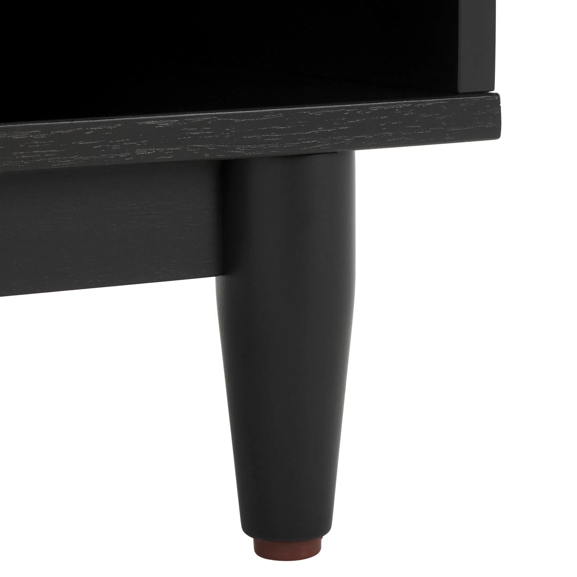 Bremer Banana Stem 1-DRAWER Nightstand by HedgeApple Essentials. Made from mahogany wood, albasia veneer, manufactured wood in a rustic style.