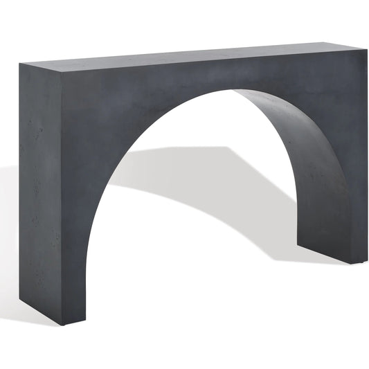 Moffat Burled Mappa Console Table by HedgeApple Essentials. Made from mdf in a transitional style.