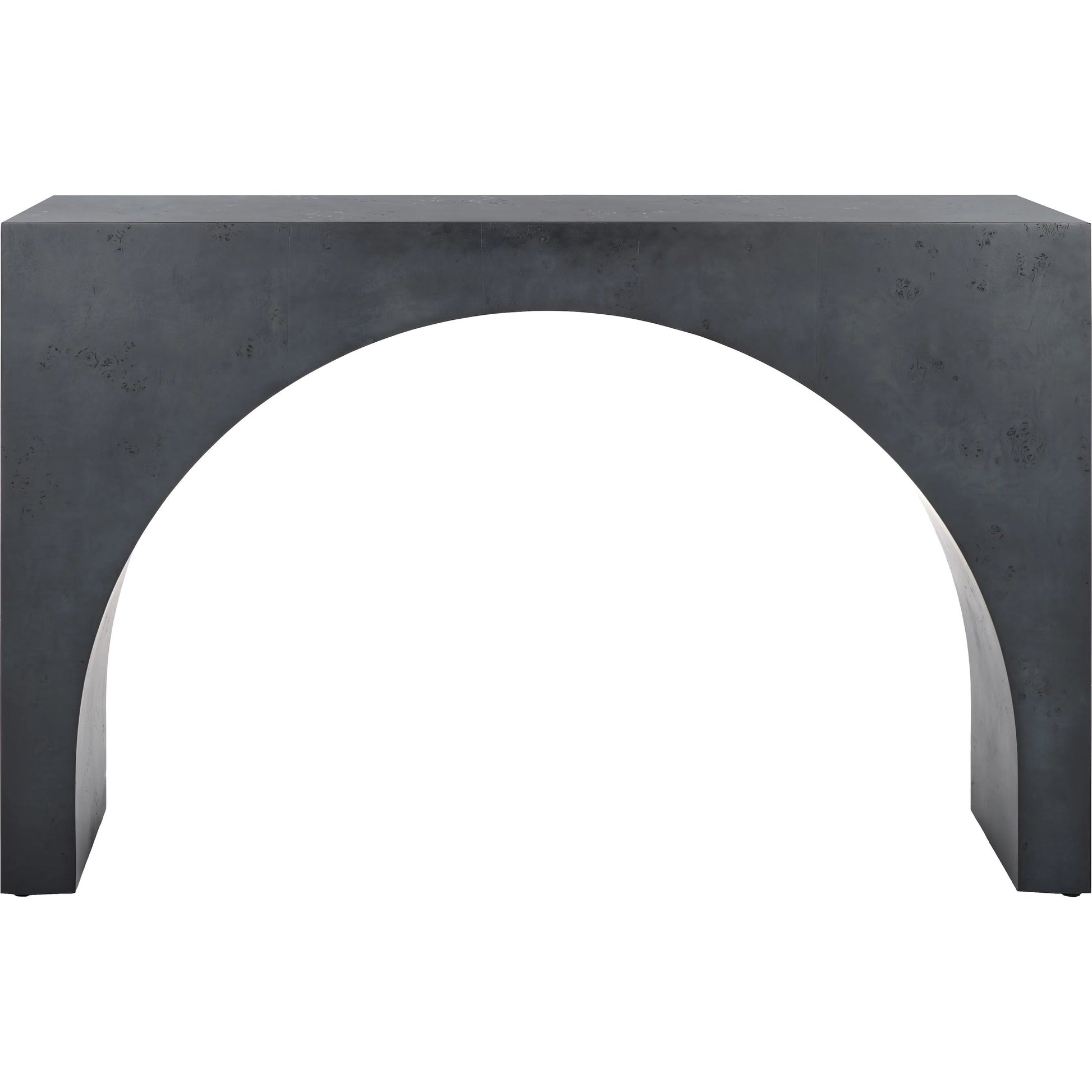 Moffat Burled Mappa Console Table by HedgeApple Essentials. Made from mdf in a transitional style.