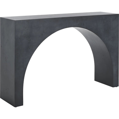 Moffat Burled Mappa Console Table by HedgeApple Essentials. Made from mdf in a transitional style.