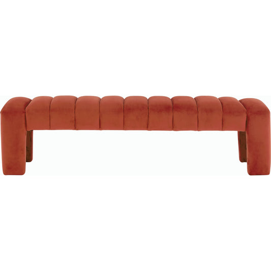 Hickory Channel Tufted Bench by HedgeApple Essentials. Made from unique in a modern style.