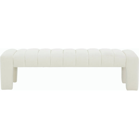 Hickory Channel Tufted Bench by HedgeApple Essentials. Made from unique in a modern style.