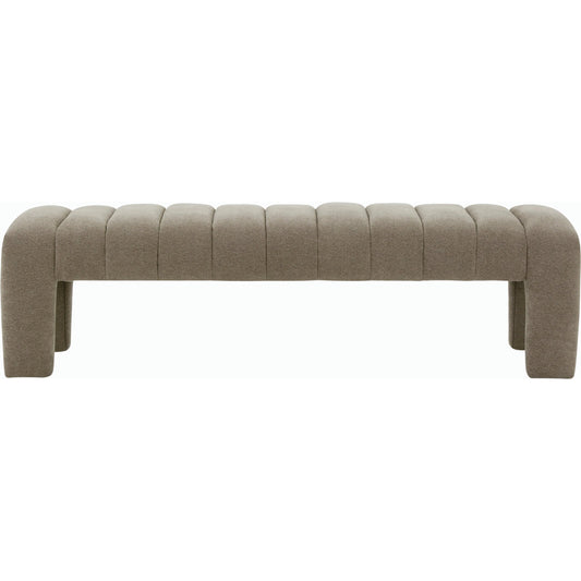Hickory Channel Tufted Bench by HedgeApple Essentials. Made from unique in a modern style.