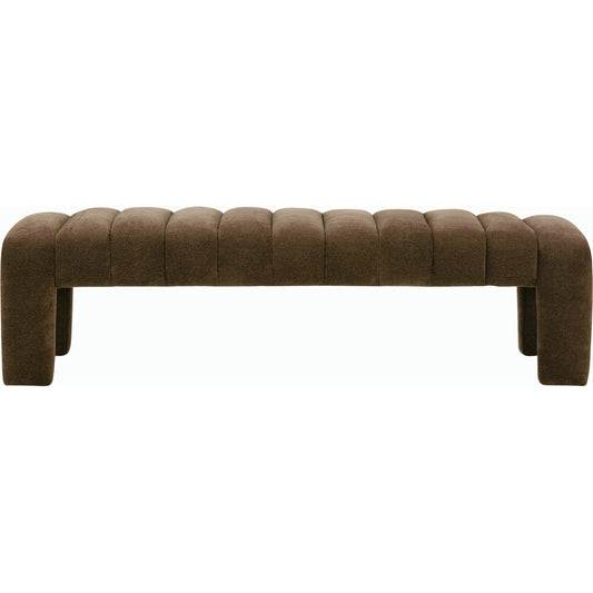 Hickory Channel Tufted Bench by HedgeApple Essentials. Made from unique in a modern style.