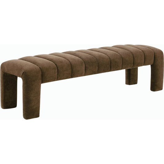 Hickory Channel Tufted Bench by HedgeApple Essentials. Made from unique in a modern style.