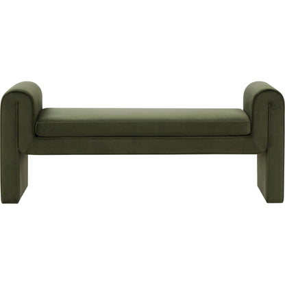 Rincon Bench by HedgeApple Essentials. Made from pinewood, plywood velvet (100% polyester) ca foam in a unique style.