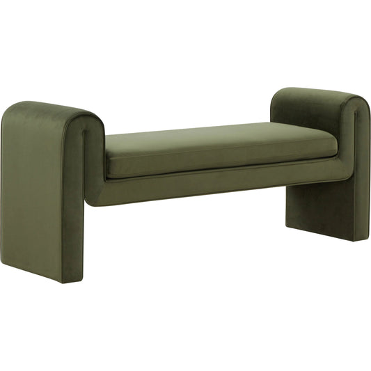 Rincon Bench by HedgeApple Essentials. Made from pinewood, plywood velvet (100% polyester) ca foam in a unique style.