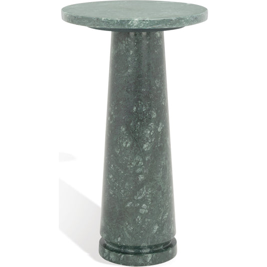 Trivoli Round Accent Table by HedgeApple Essentials. Made from marble, mdf, metal in a modern style.