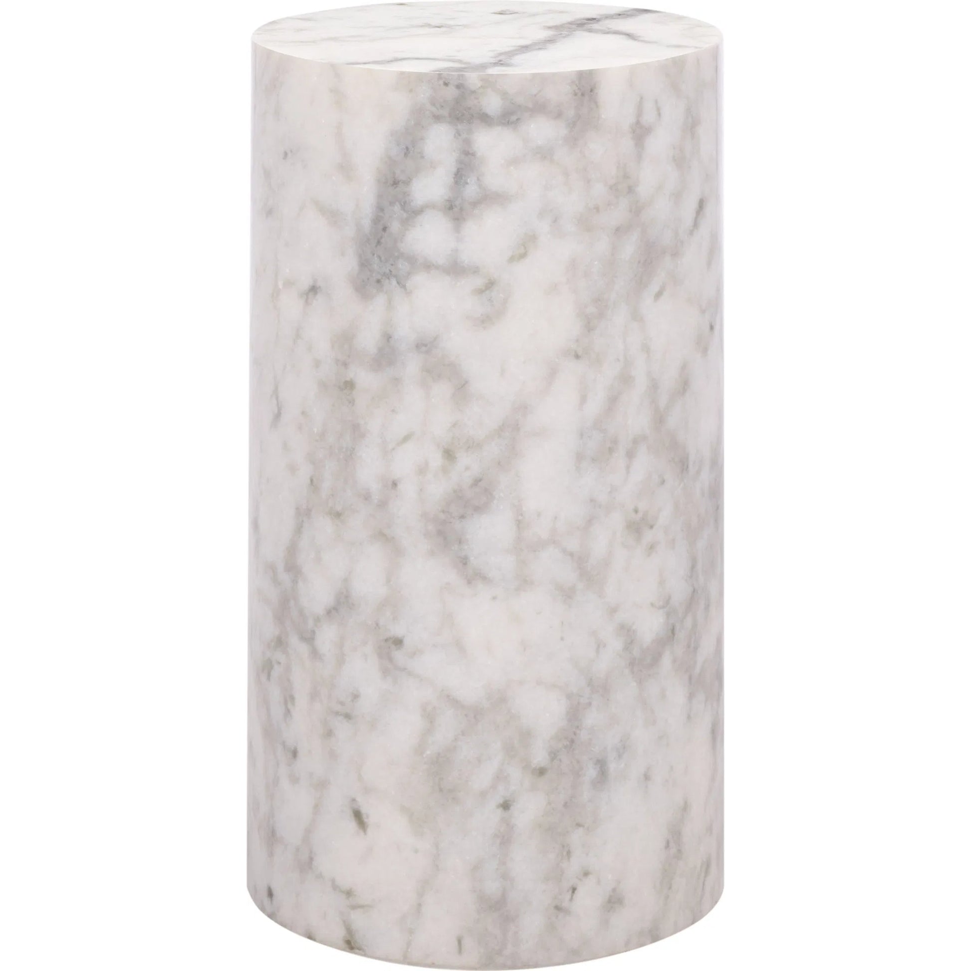 Rota Round Drink Table by HedgeApple Essentials. Made from marble in a modern style.