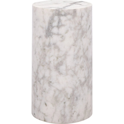 Rota Round Drink Table by HedgeApple Essentials. Made from marble in a modern style.