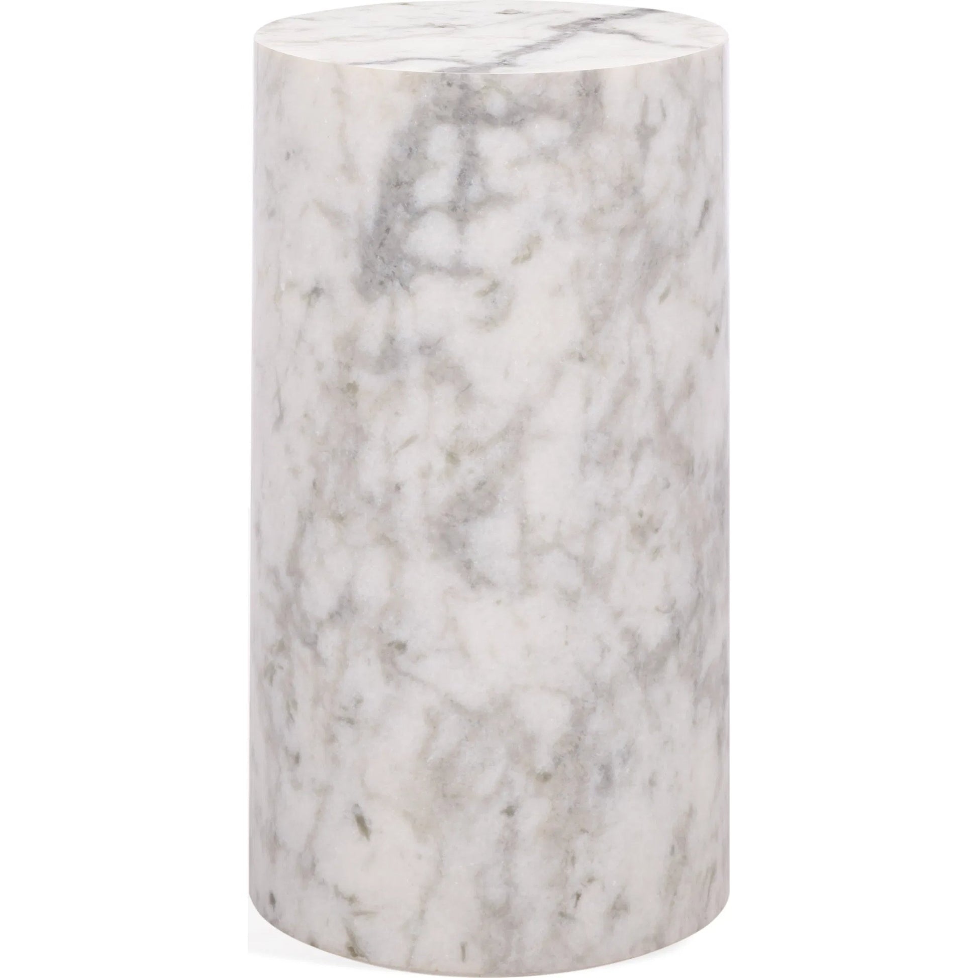 Rota Round Drink Table by HedgeApple Essentials. Made from marble in a modern style.