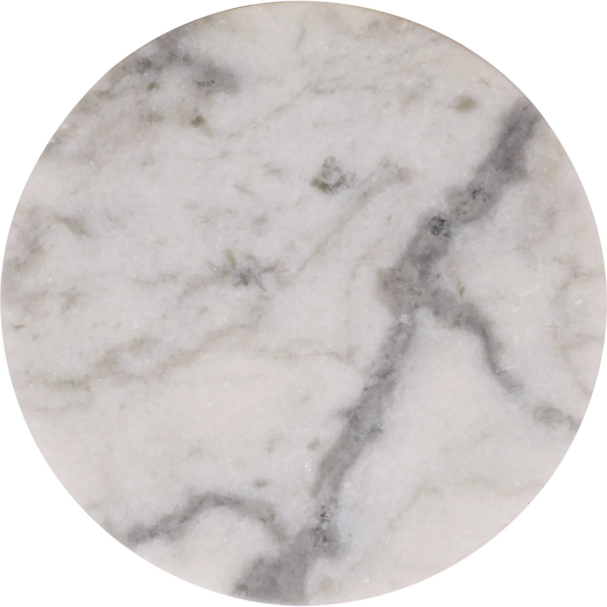 Rota Round Drink Table by HedgeApple Essentials. Made from marble in a modern style.