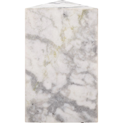 Rota Triangle Drink Table by HedgeApple Essentials. Made from marble in a modern style.