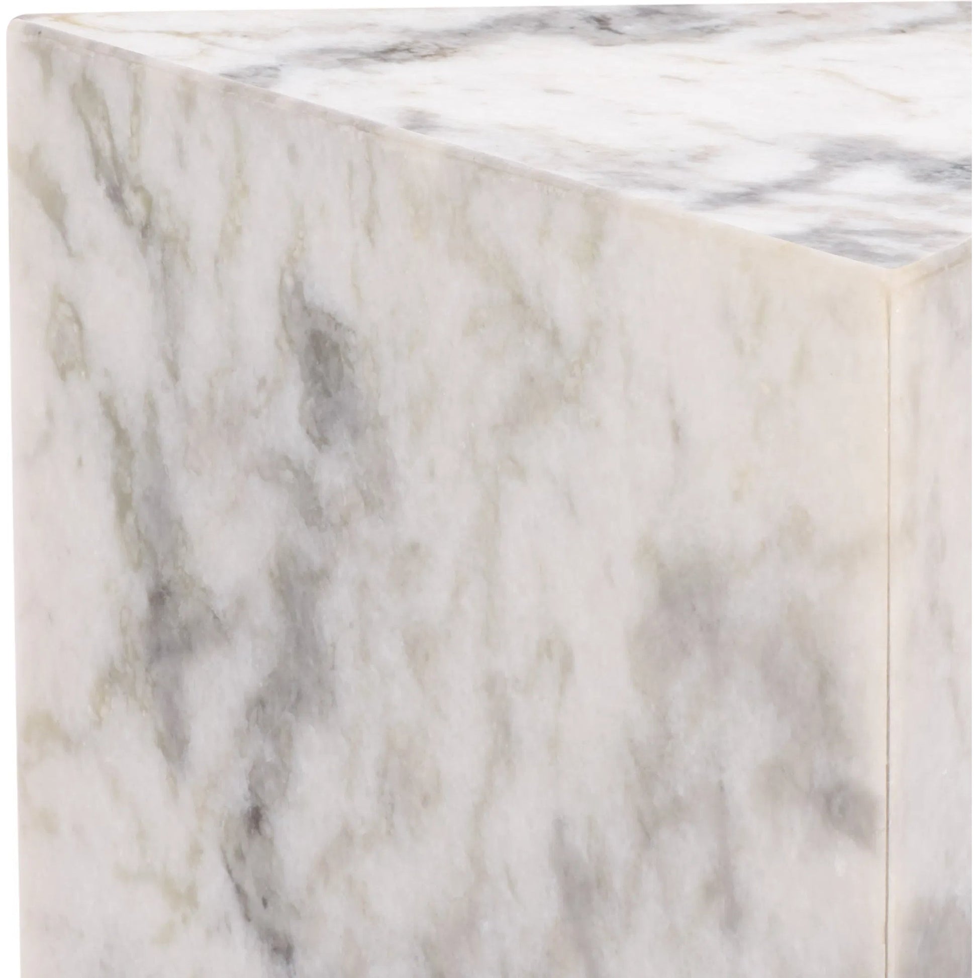 Rota Triangle Drink Table by HedgeApple Essentials. Made from marble in a modern style.