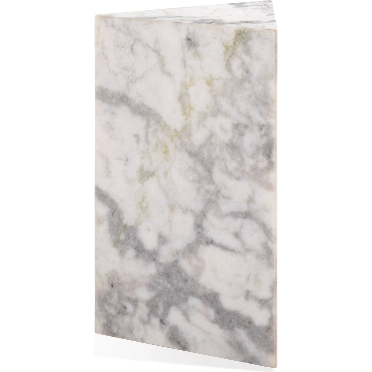 010 SI-2454260 | Primary Silo | Rota Triangle Drink Table by HedgeApple Essentials. Made from marble in a modern style.