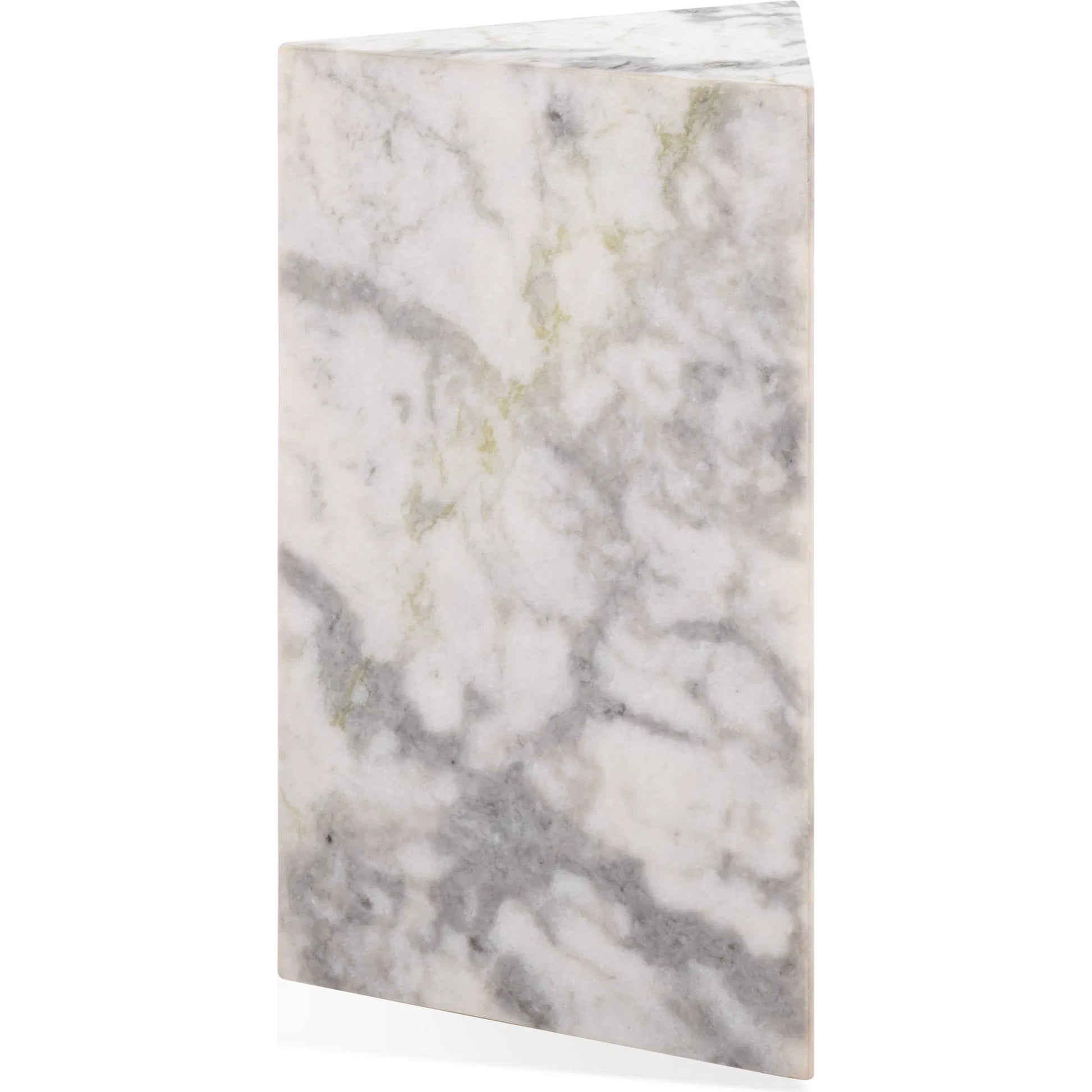 Rota Triangle Drink Table by HedgeApple Essentials. Made from marble in a modern style.