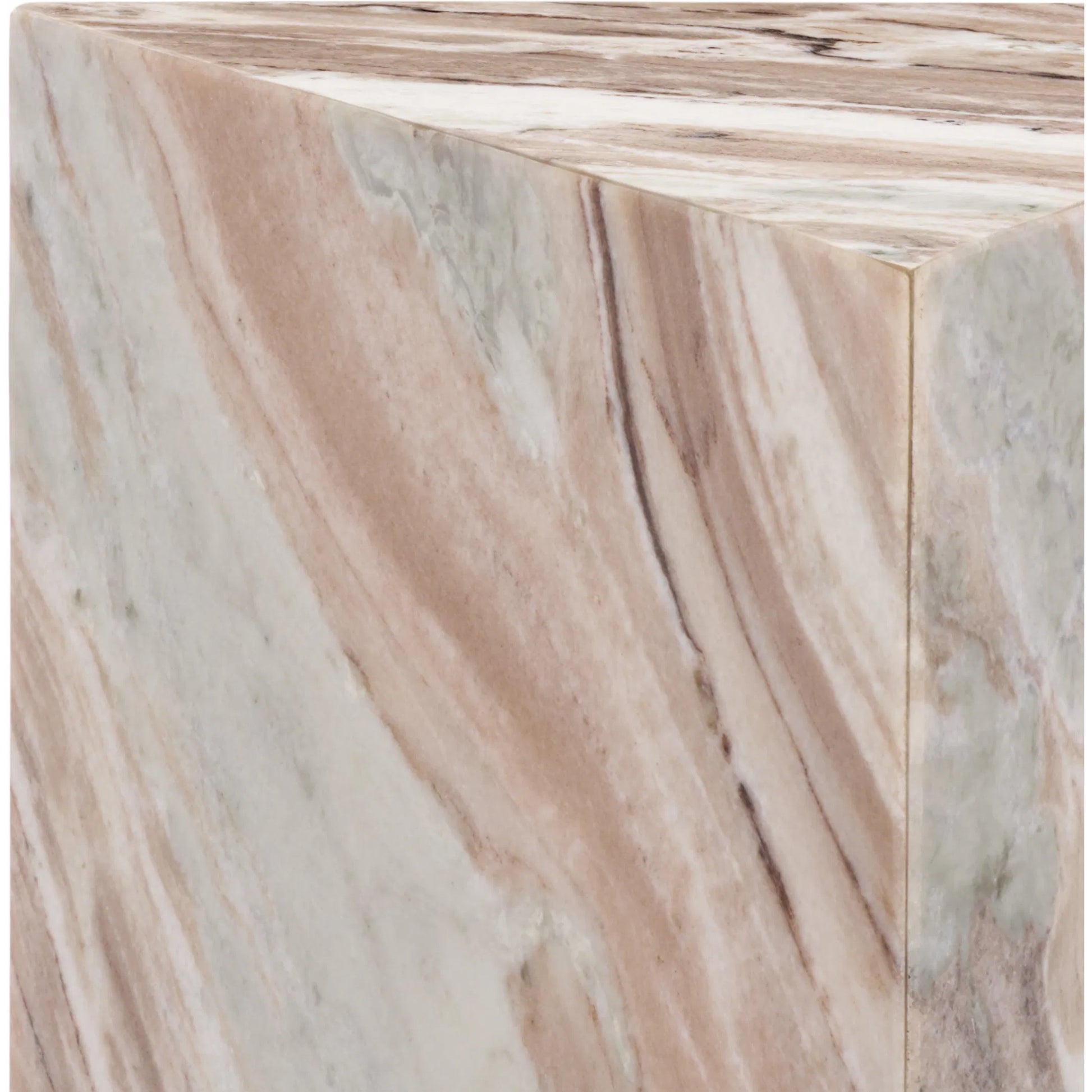 Rota Triangle Drink Table by HedgeApple Essentials. Made from marble in a modern style.