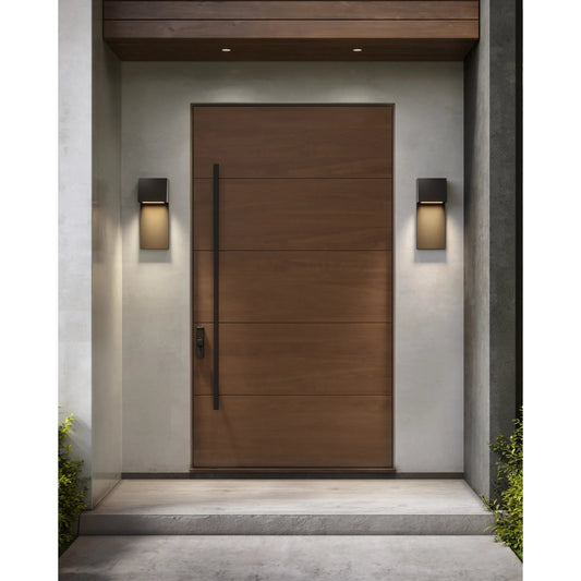 Rocha Large LED Outdoor Wall Lantern by Visual Comfort & Co.. Made from aluminum in a unique style.