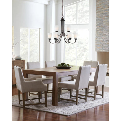 Seville Nine Light Chandelier by Visual Comfort & Co.. Made from steel in a unique style.