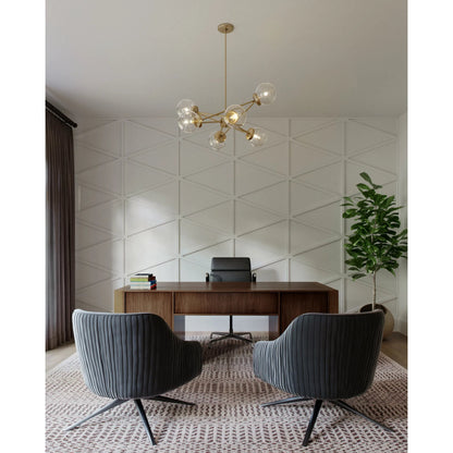 Tierney 6-Light Chandelier by Visual Comfort & Co.. Made from steel in a unique style.