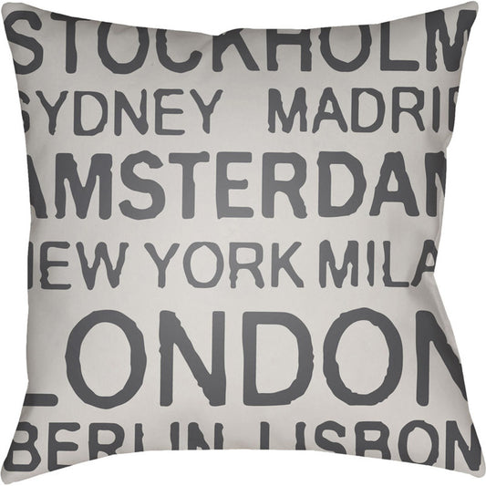 Signa Pillow - 7767 by Livabliss. Made from front: 100% polyester, back: 100% polyester in a modern style.