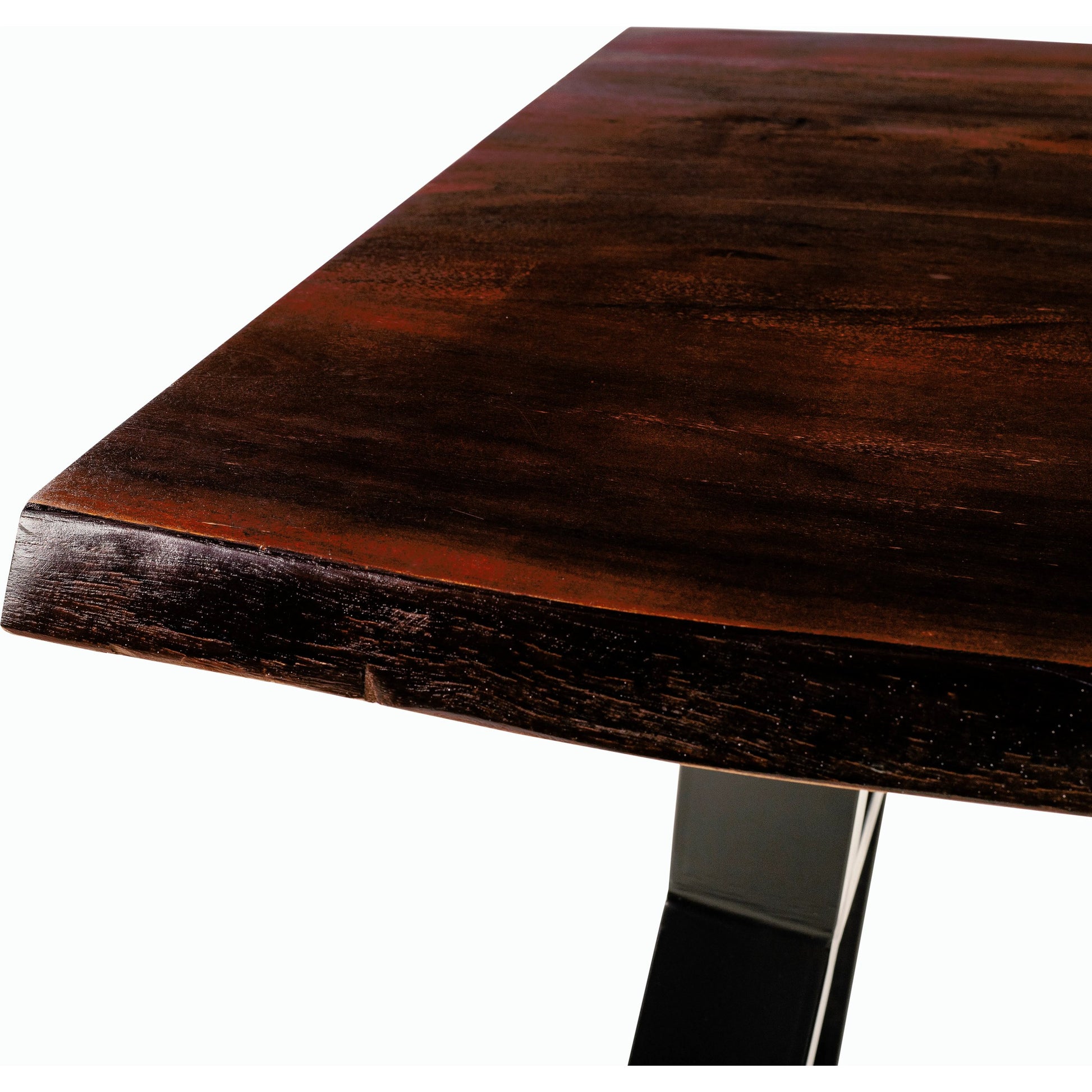 Stavanger - 32633 by Surya in black, dark brown. Made from top: wood, base: metal in a transitional style.