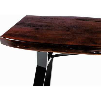 Stavanger - 32634 by Surya in black, brown and powder coatednatural. Made from top: wood, base: metal in a transitional style.