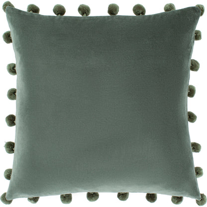Solid Linen Pouf - 20564 by Livabliss. Made from front: 100% cotton, back: 100% cotton in a modern style.
