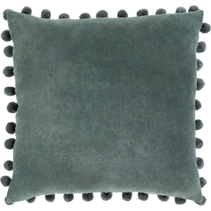 Solid Linen Pouf - 20564 by Livabliss. Made from front: 100% cotton, back: 100% cotton in a modern style.