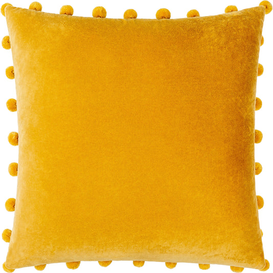 Solid Linen Pouf - 20564 by Livabliss. Made from front: 100% cotton, back: 100% cotton in a modern style.