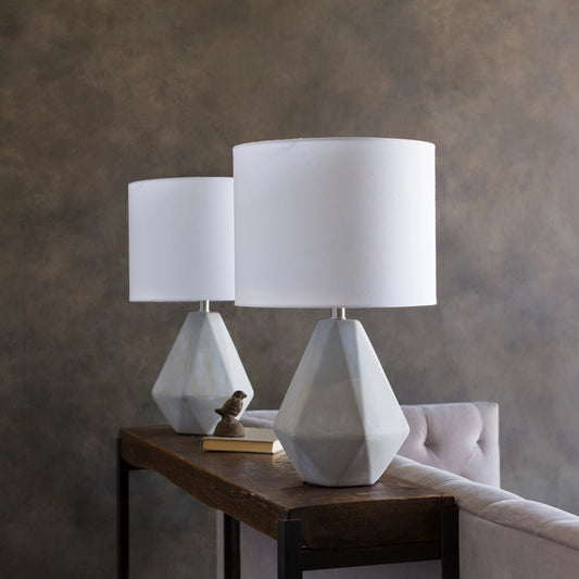 Stonington - 16467 by Livabliss in light gray, white and natural finish. Made from linen, concrete, 100% metal in a modern style.