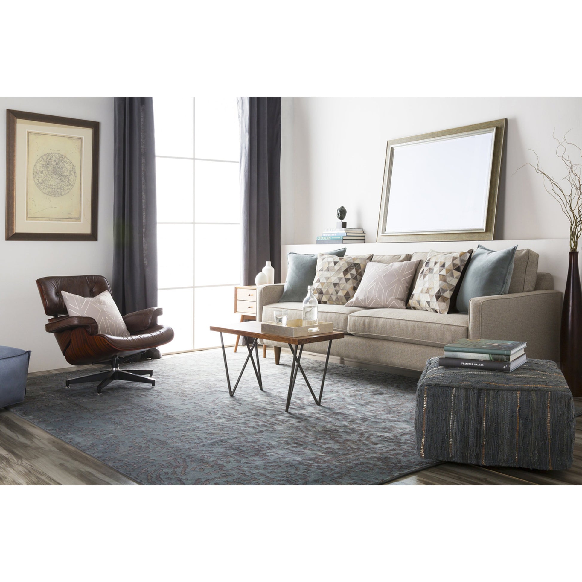 Shibui SH-1208 Indoor/Outdoor Rug by Surya. Made from 100% semi-worsted new zealand wool in a unique style.