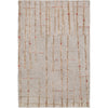 Light Gray, Dark Brown, Red / 2' x 3'