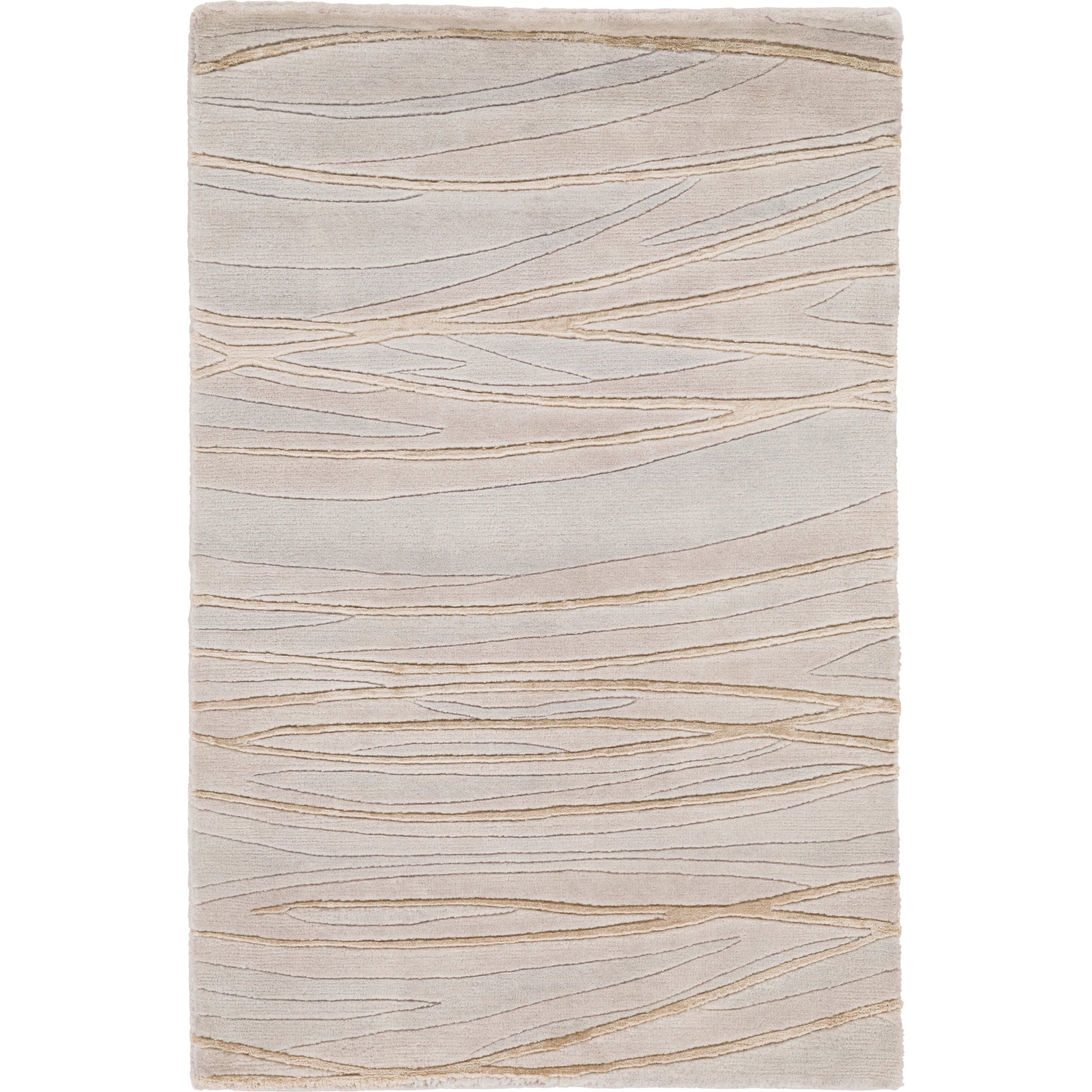 Shibui SH-7406 Indoor/Outdoor Rug by Surya in light blue, light gray, light sage, off-white, brown. Made from 100% semi-worsted new zealand wool in a unique style.