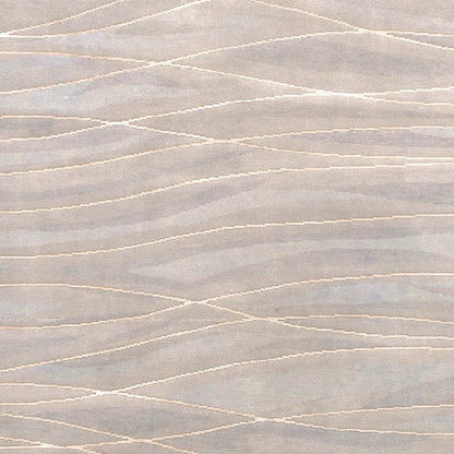 Shibui SH-7406 Indoor/Outdoor Rug by Surya in light blue, light gray, light sage, off-white, brown. Made from 100% semi-worsted new zealand wool in a unique style.