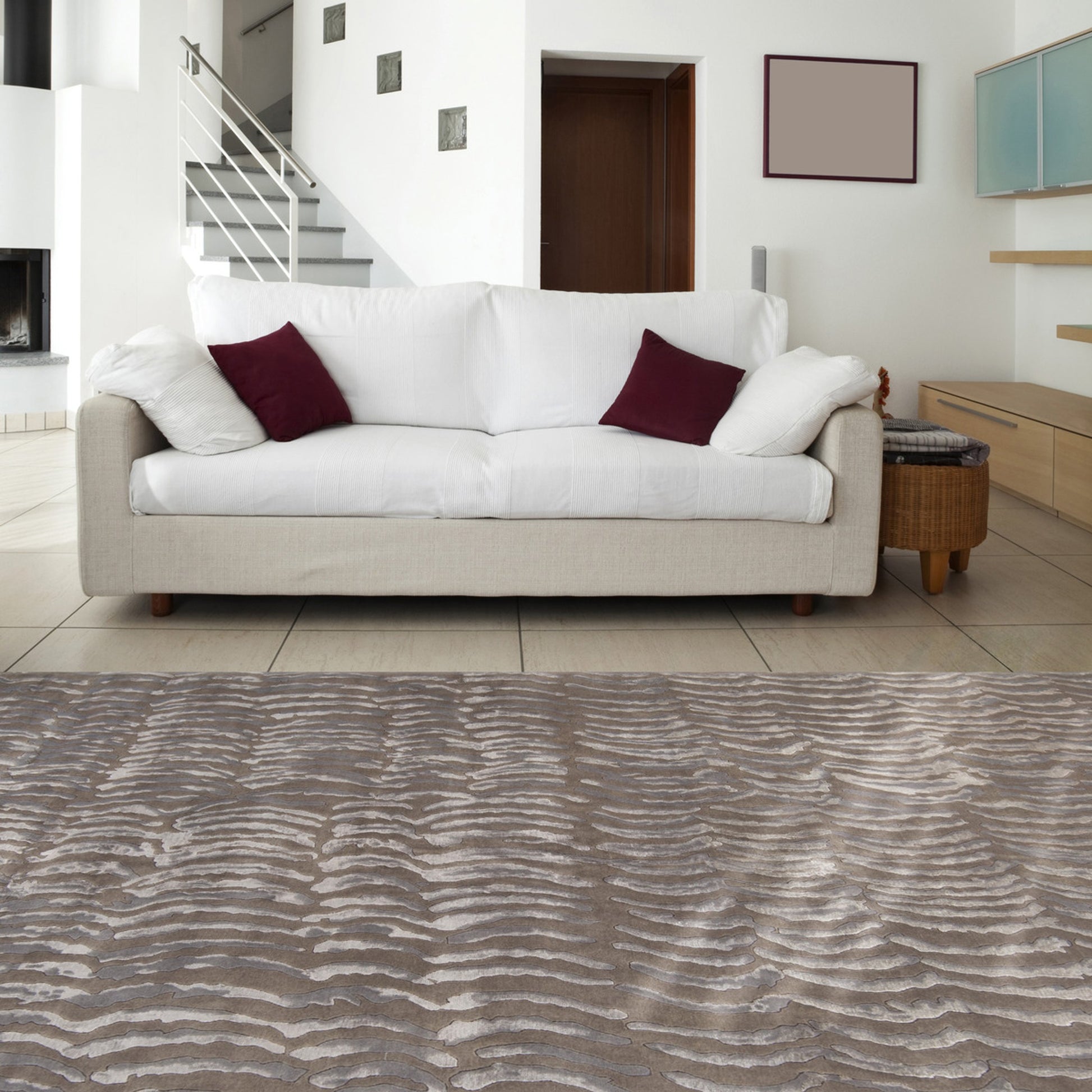 Shibui SH-7416 Indoor/Outdoor Rug by Surya. Made from 100% semi-worsted new zealand wool in a unique style.