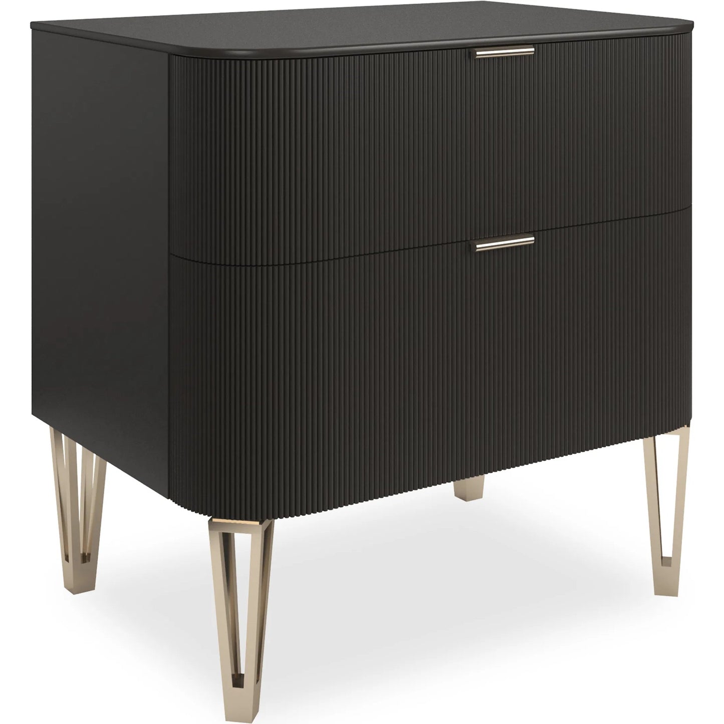 013 SI-2250632 | Primary Silo | True Love 2-Drawer Nightstand by Caracole. Made from birch in a transitional style.