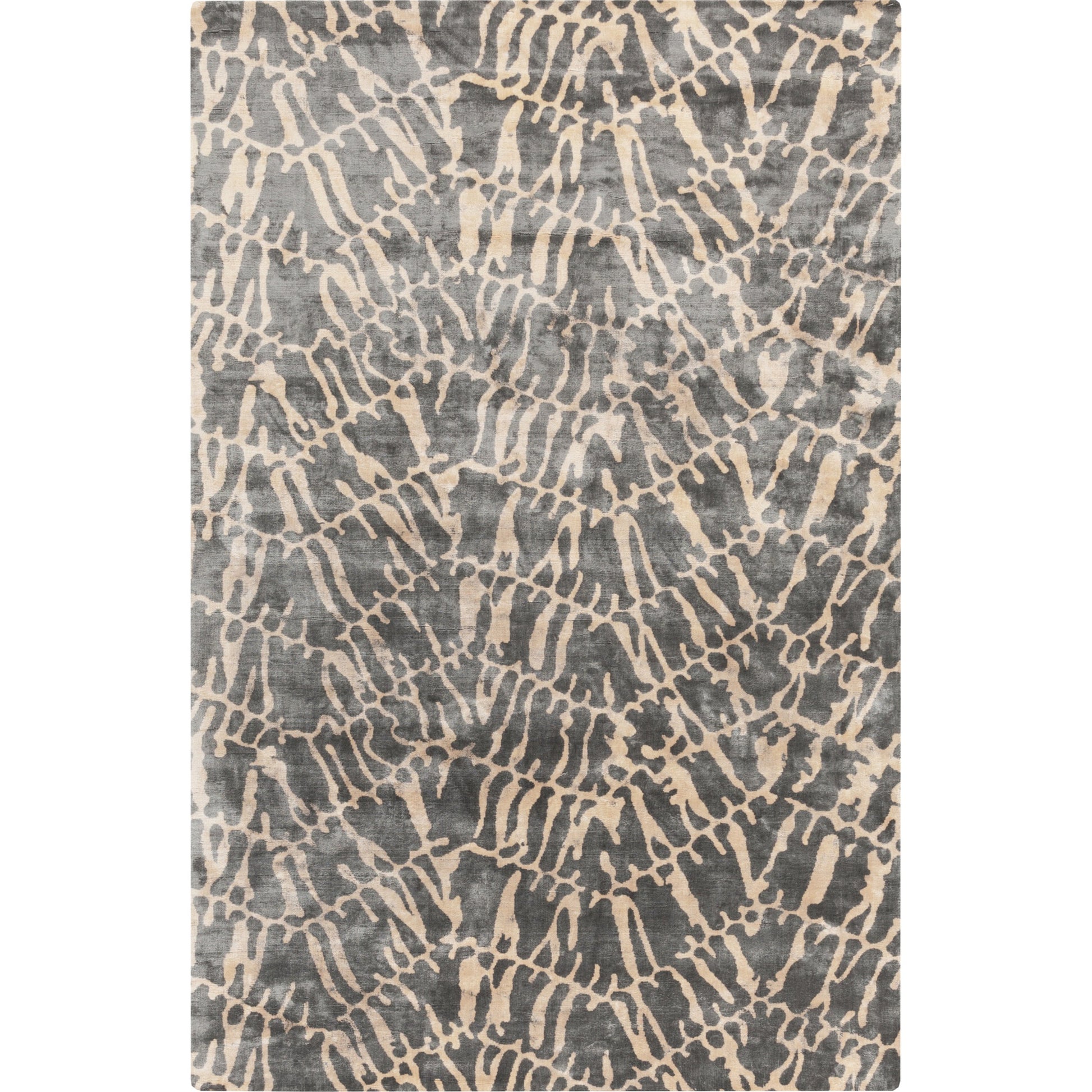 SHB-8002 Rug by Surya in charcoal, beige. Made from 100% viscose in a unique style.