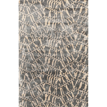 SHB-8002 Rug by Surya in charcoal, beige. Made from 100% viscose in a unique style.
