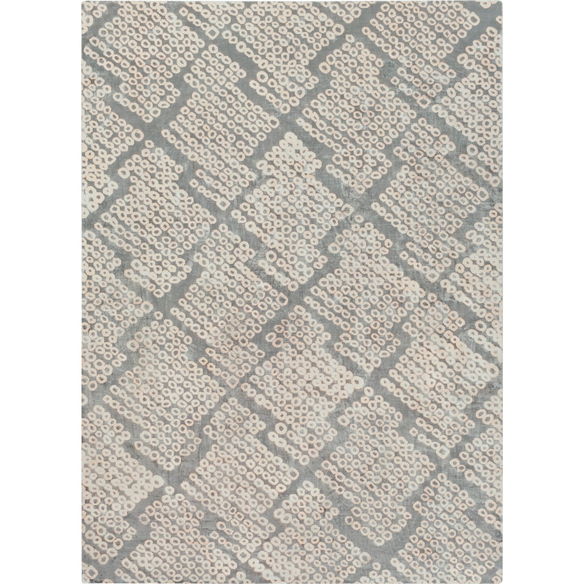 Shibori Rug - 12653 by Surya. Made from 100% viscose in a unique style.
