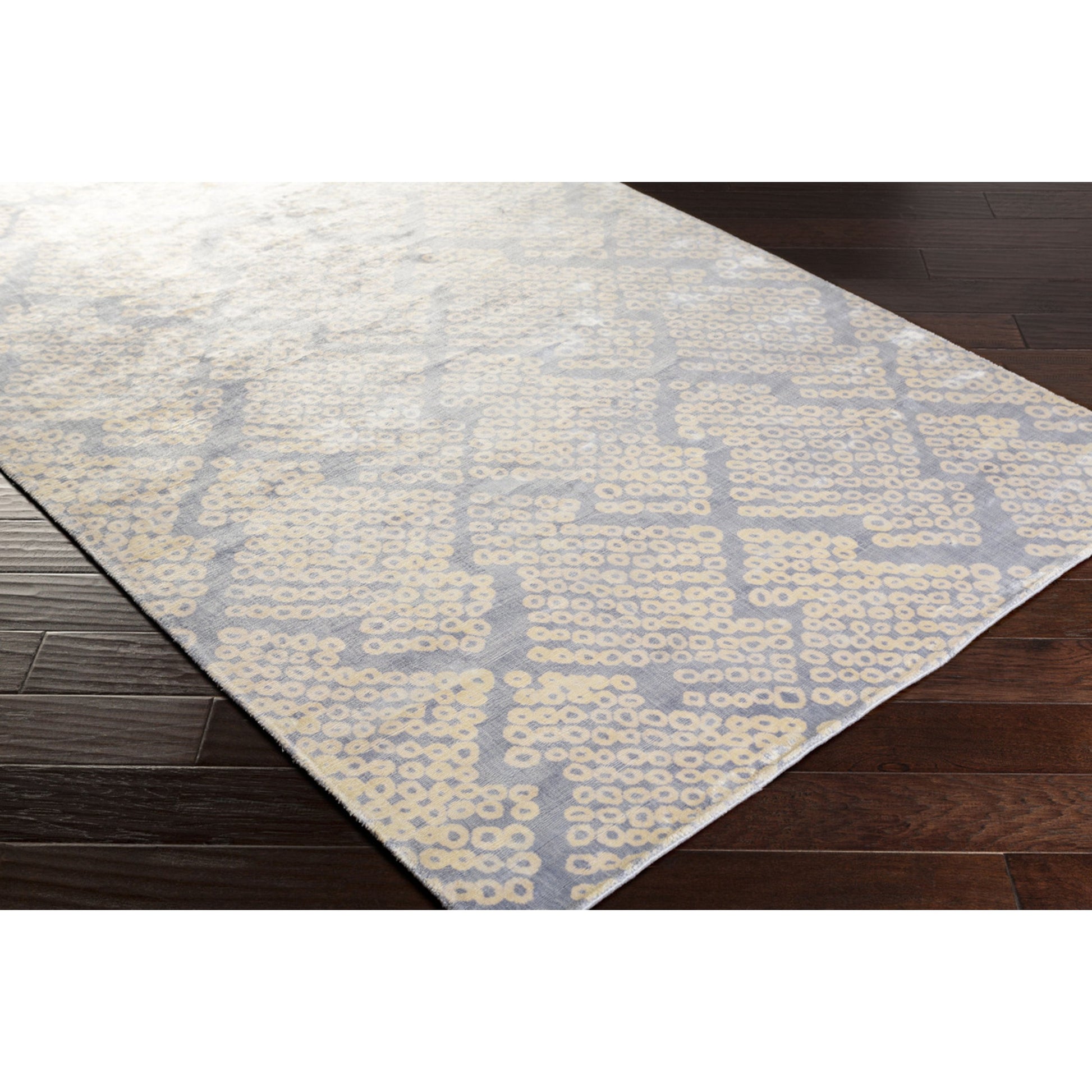 Shibori Rug - 12653 by Surya. Made from 100% viscose in a unique style.