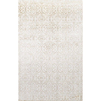 Shibori Rug - 12890 by Surya in ivory, olive. Made from 100% viscose in a unique style.