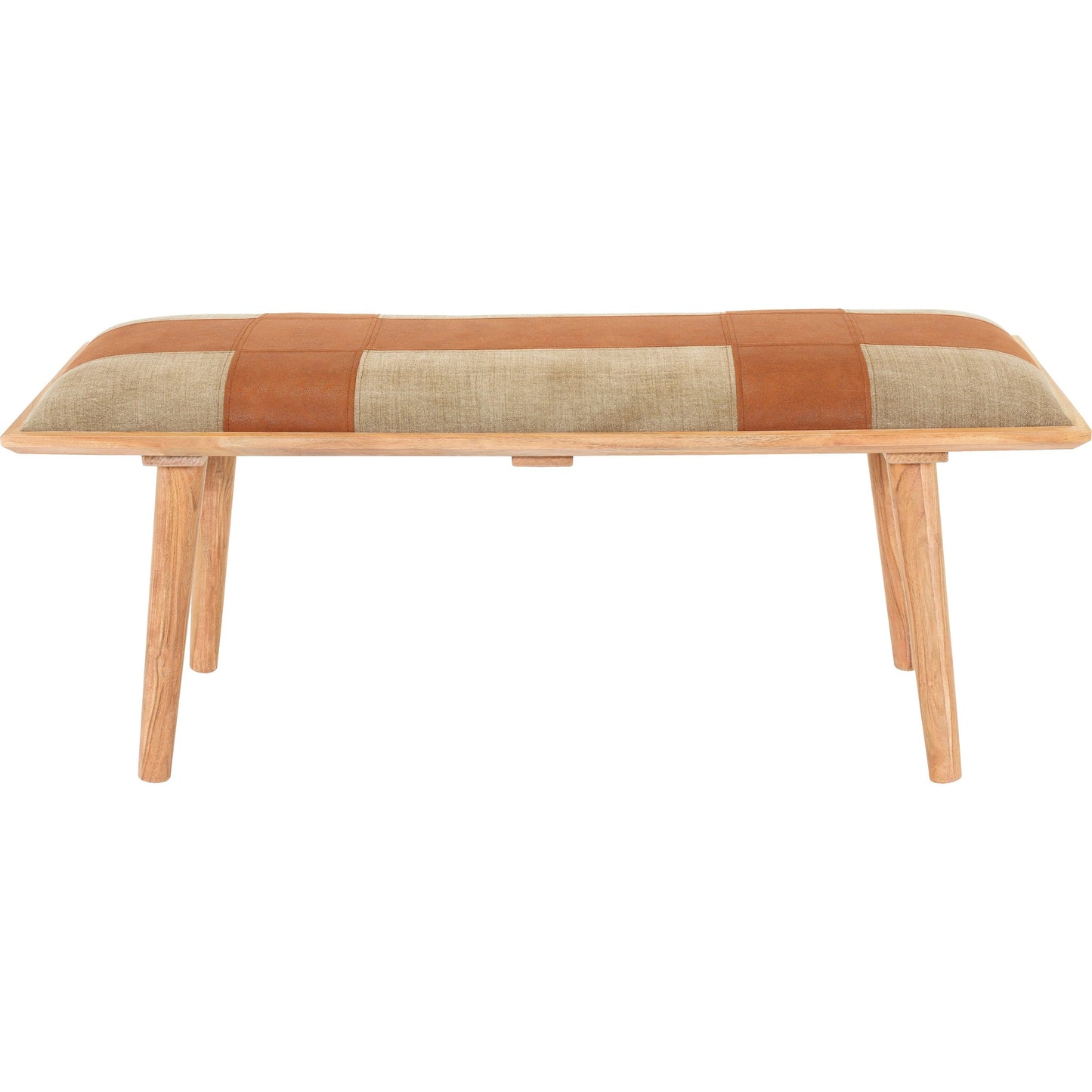 004 SI-1889999 | Additional Silo | Sacsha - 30225 by Livabliss in brown, light beige. Made from cotton, faux leather, 100% manufactured wood, 100% wood in a rustic style.