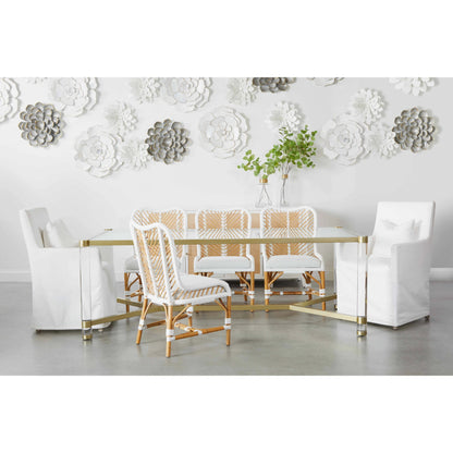Shelter Slipcover Arm Chair by Essentials For Living in natural gray, livesmart peyton-pearl. Made from solid birch, plywood, 98% polyester, 2% nylon in a transitional style.
