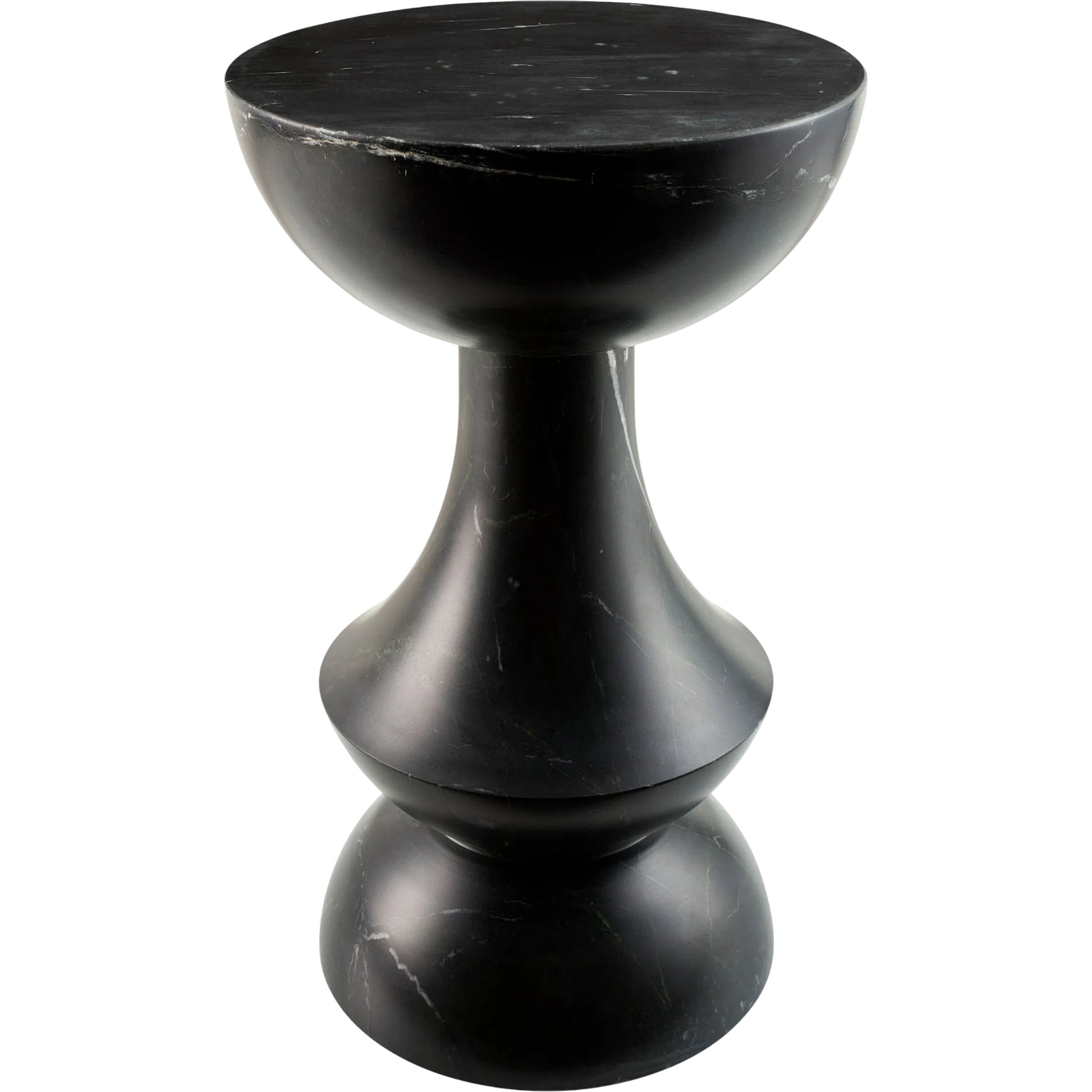 Sheena Indoor/Outdoor End Table by Surya. Made from marble in a modern style.