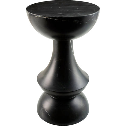 Sheena Indoor/Outdoor End Table by Surya. Made from marble in a modern style.