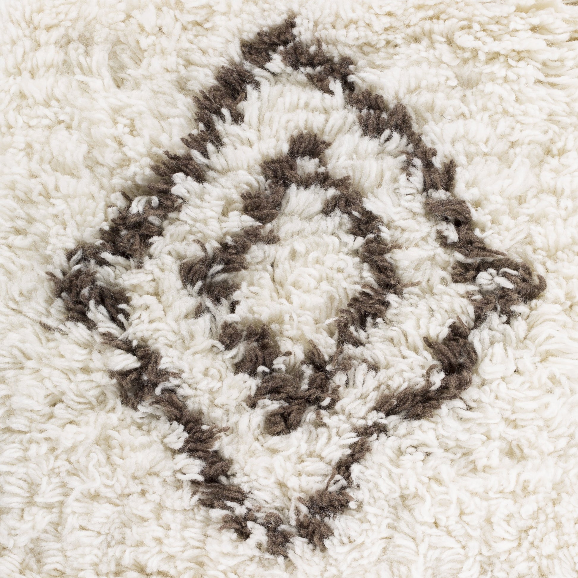 Sherpa Rug - 12707 by Surya in charcoal, ivory. Made from 100% wool in a unique style.