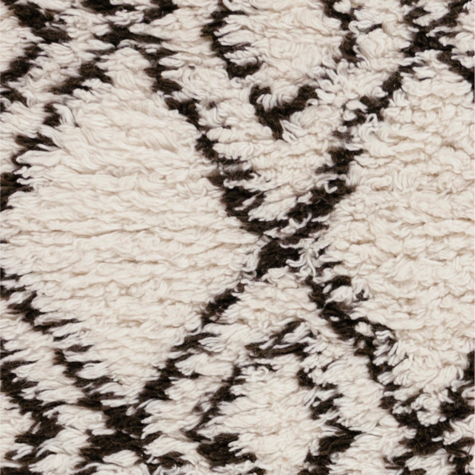 Sherpa Rug - 12707 by Surya in charcoal, ivory. Made from 100% wool in a unique style.