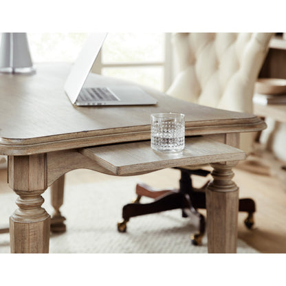 Corsica Writing Desk by Hooker Furniture. Made from acacia veneers in a traditional style.